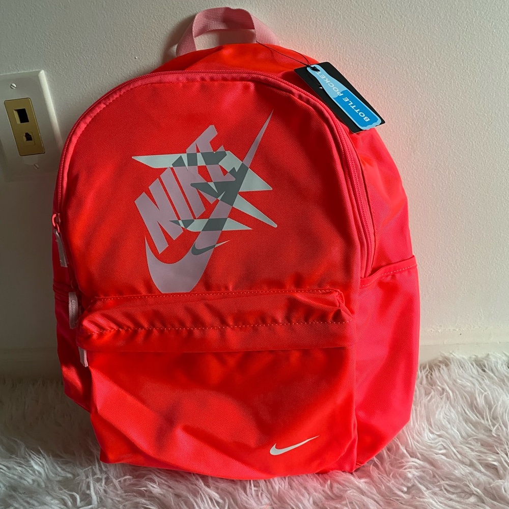Nike Kids Neon Pink Backpack